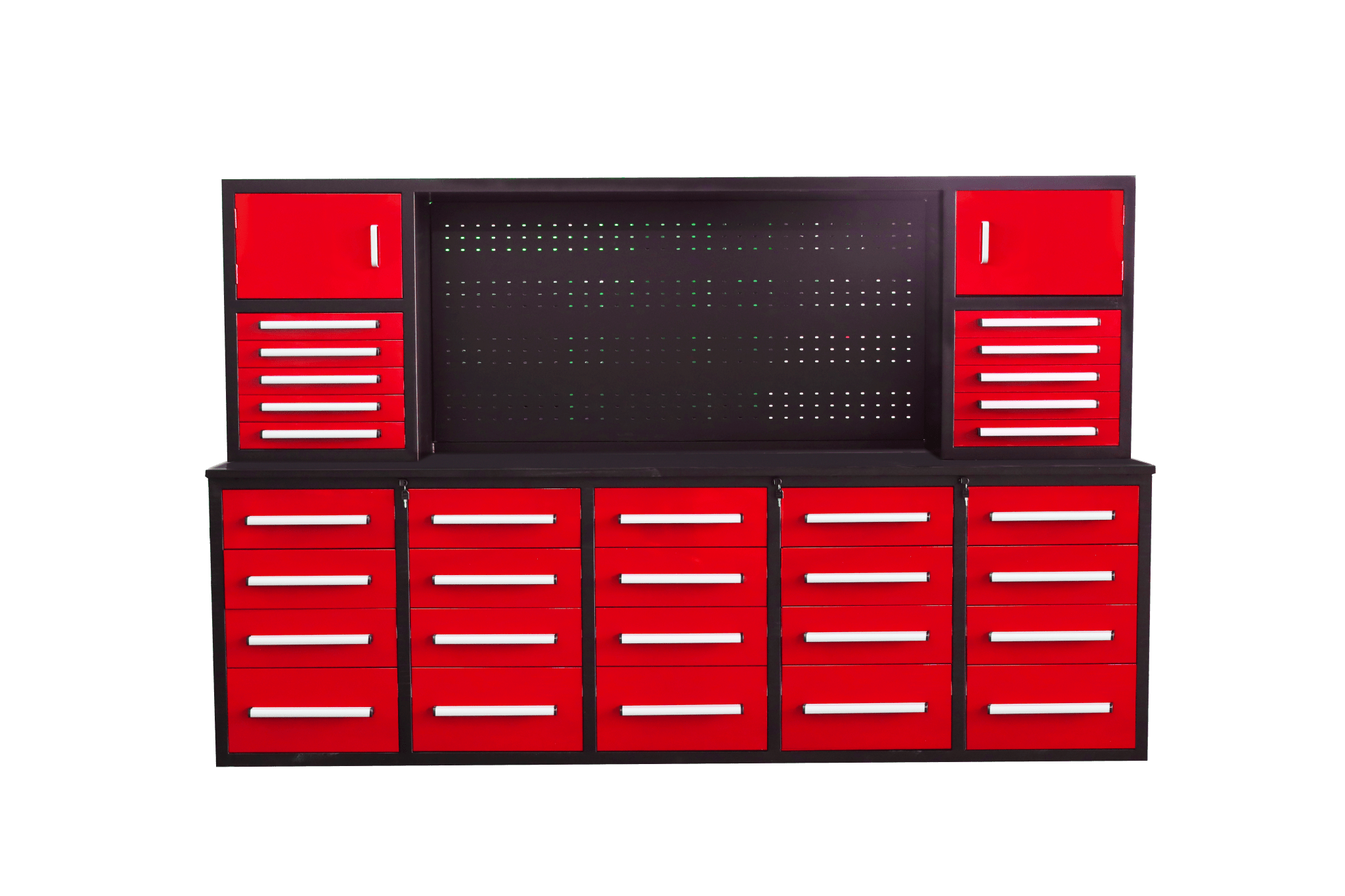 Établi de 3 m avec 30 tiroirs – Établi robuste et armoire de rangement pour garage