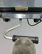 Chariot élévateur à ciseaux hydraulique 1000 lb – Acier rouge, plateforme mobile, levée de 34,5 po HLT1000S