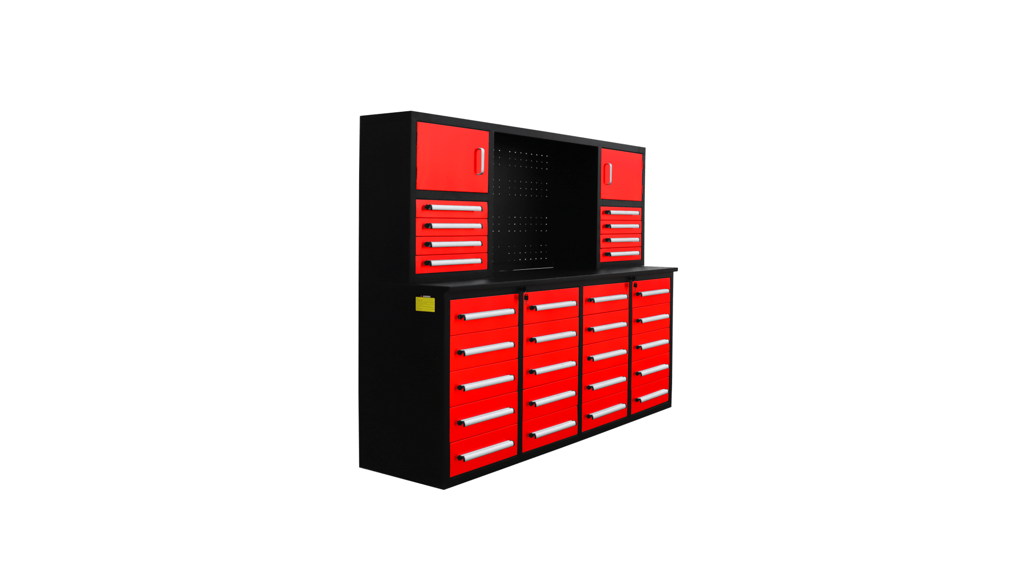 Établi à outils robuste en acier de 2,13 m (7 pi) avec 28 tiroirs et tiroirs verrouillables