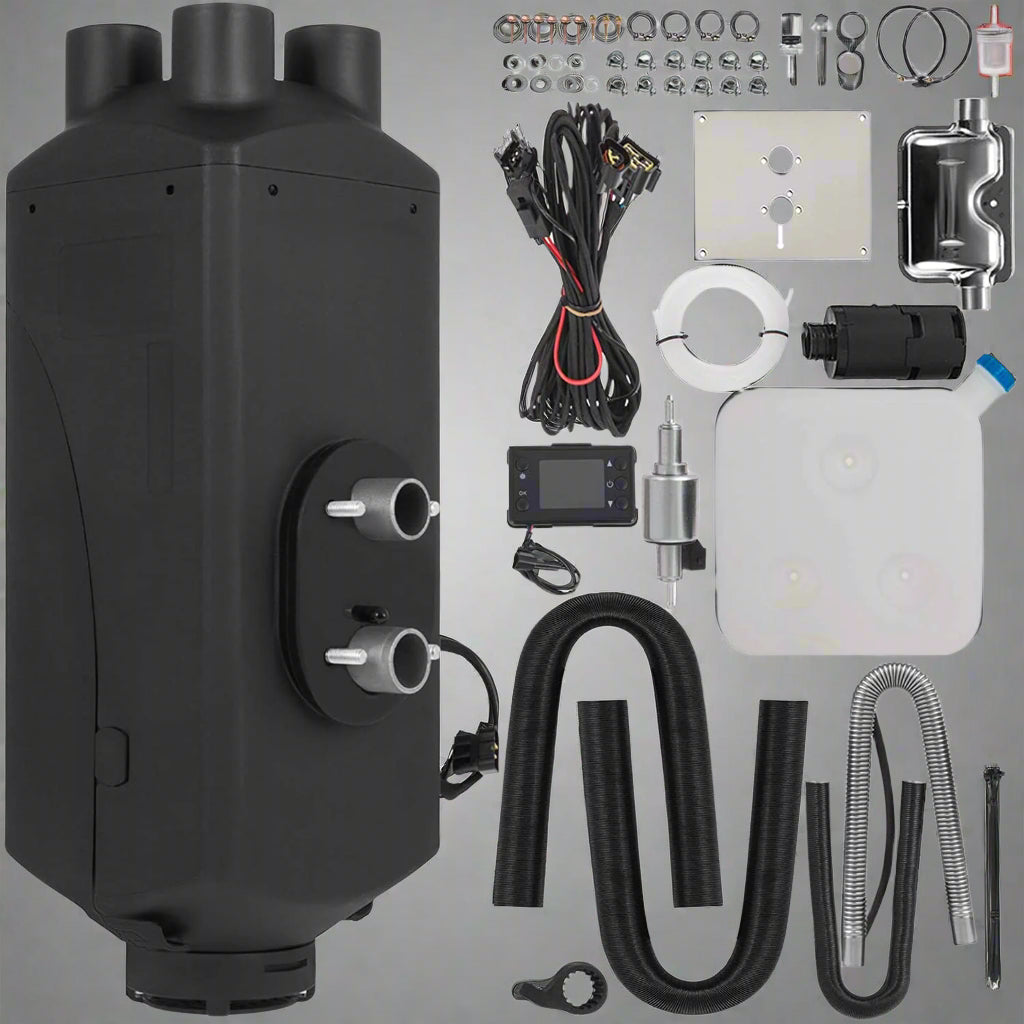 Chauffage d'air diesel 8 kW – Chauffage d'habitacle portable 12 V silencieux | 504423