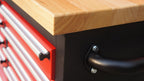 Nouvelle servante d'atelier et établi roulant rouge à 17 tiroirs – Rangement robuste pour garage GA7210RT