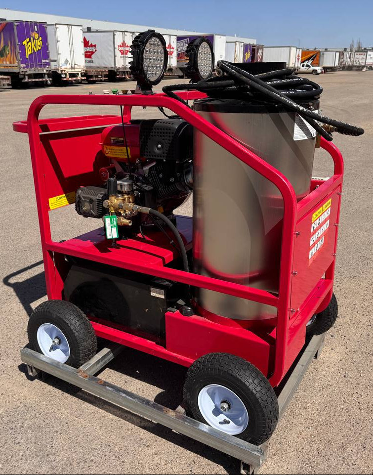 Nettoyeur haute pression à eau chaude Blue Viper – 4000 PSI, 15 CV, essence, brûleur diesel | Réf. : YS4000 