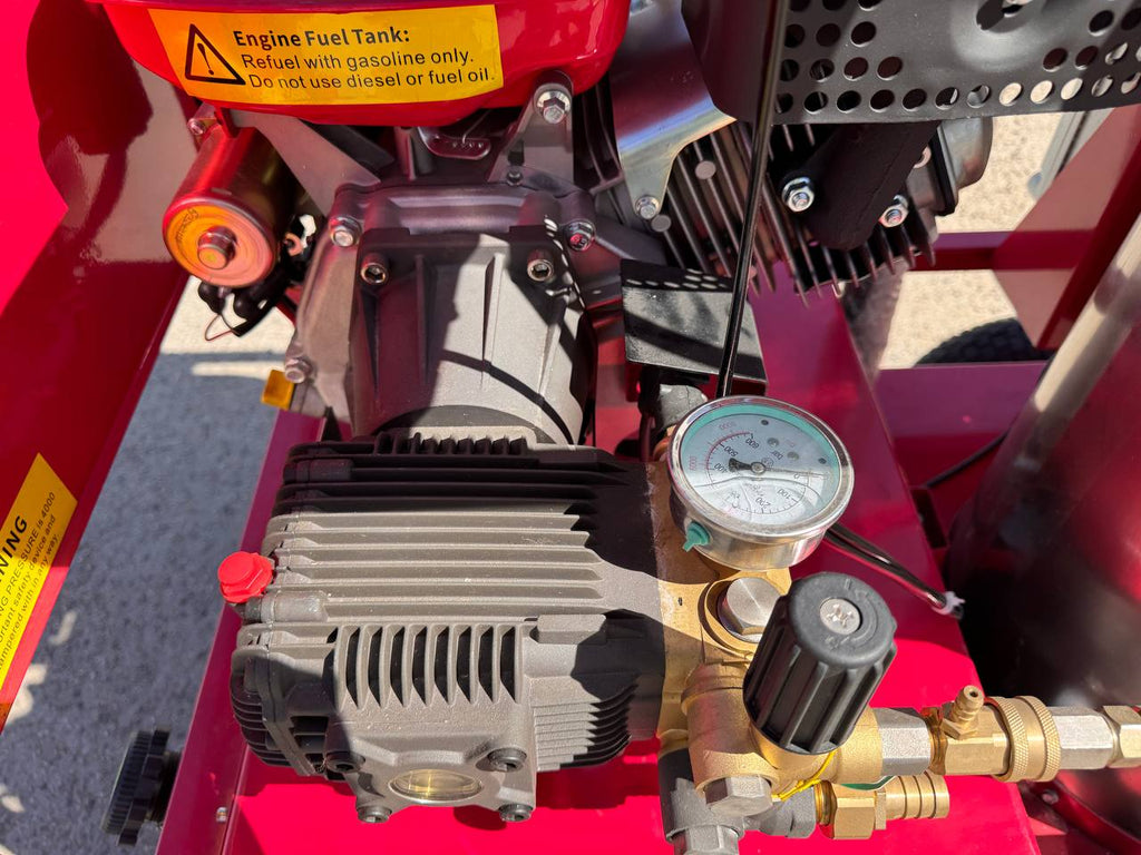 Nettoyeur haute pression à eau chaude Blue Viper – 4000 PSI, 15 CV, essence, brûleur diesel | Réf. : YS4000 