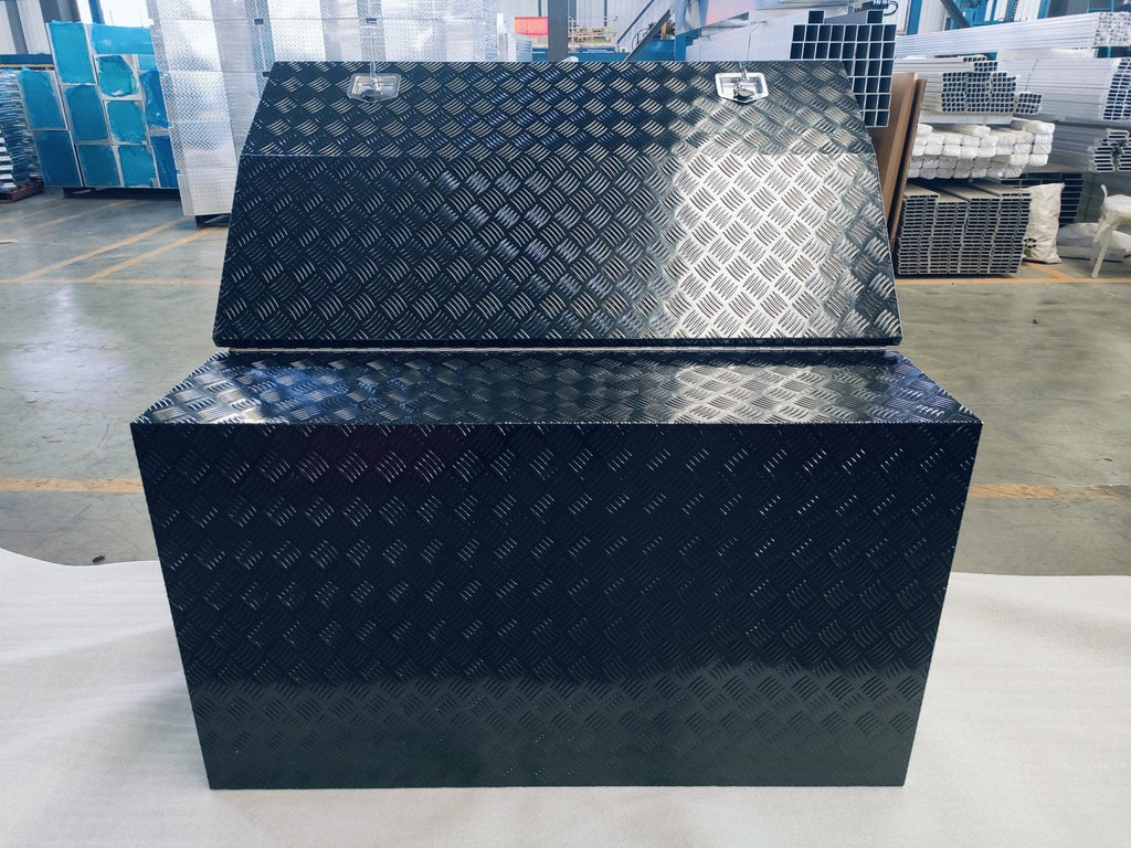 Coffre à outils de rangement robuste en aluminium – verrouillable, résistant aux intempéries, avec 5 tiroirs | CXTB2024