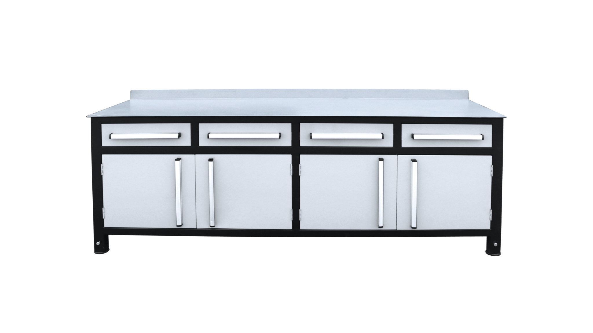 Table de soudage et établi à outils en acier robuste – Établi industriel avec tiroirs de rangement