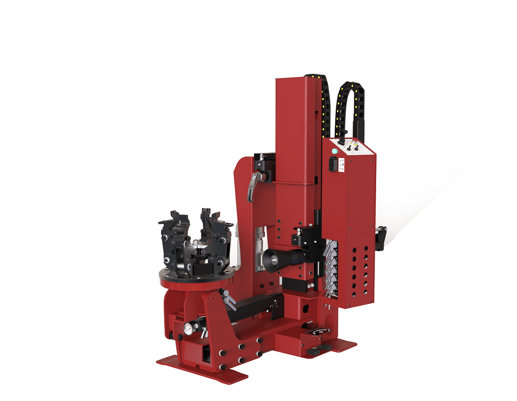 Démonte-pneus vertical robuste pour semi-remorques – Modèle HC8930