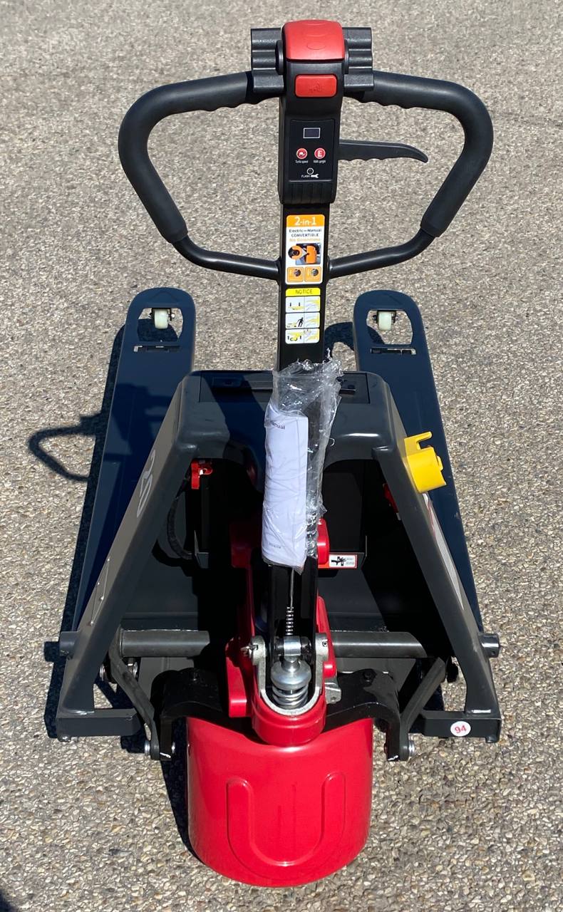 Transpalette hybride haute capacité 4400 lb – Manuel + Électrique | T20I213