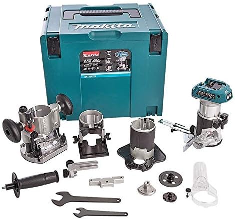 Machine de chasse d'eau sans fil MAKITA DRT50 18V LXT (machine seule) avec accessoires dans un MAKPAC, d'occasion, pièces probablement manquantes