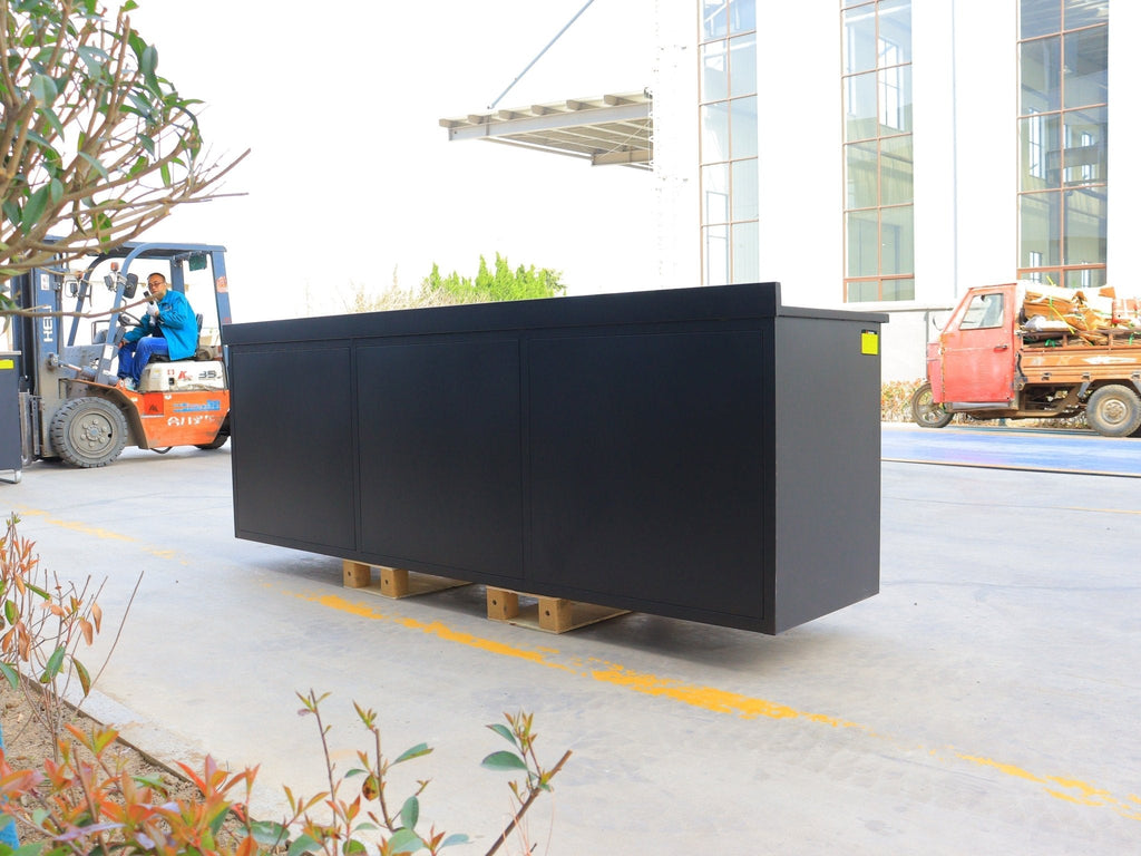 Établi de garage robuste en acier de 3 m (10 pi) avec 15/20/25/35 tiroirs – Table de rangement industrielle 