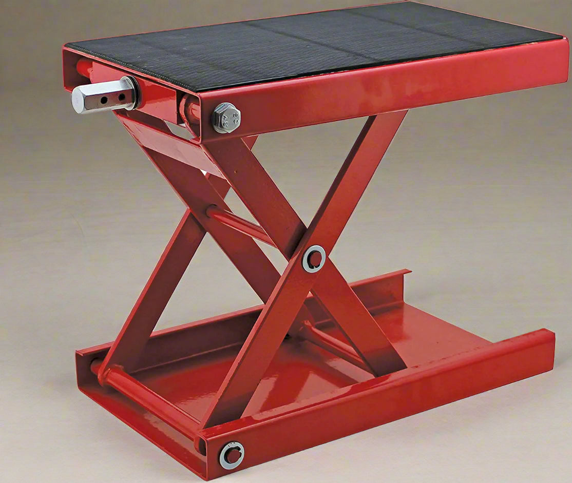 Cric élévateur à ciseaux pour VTT et motos de 1100 lb – Construction robuste en acier | Modèle 330910