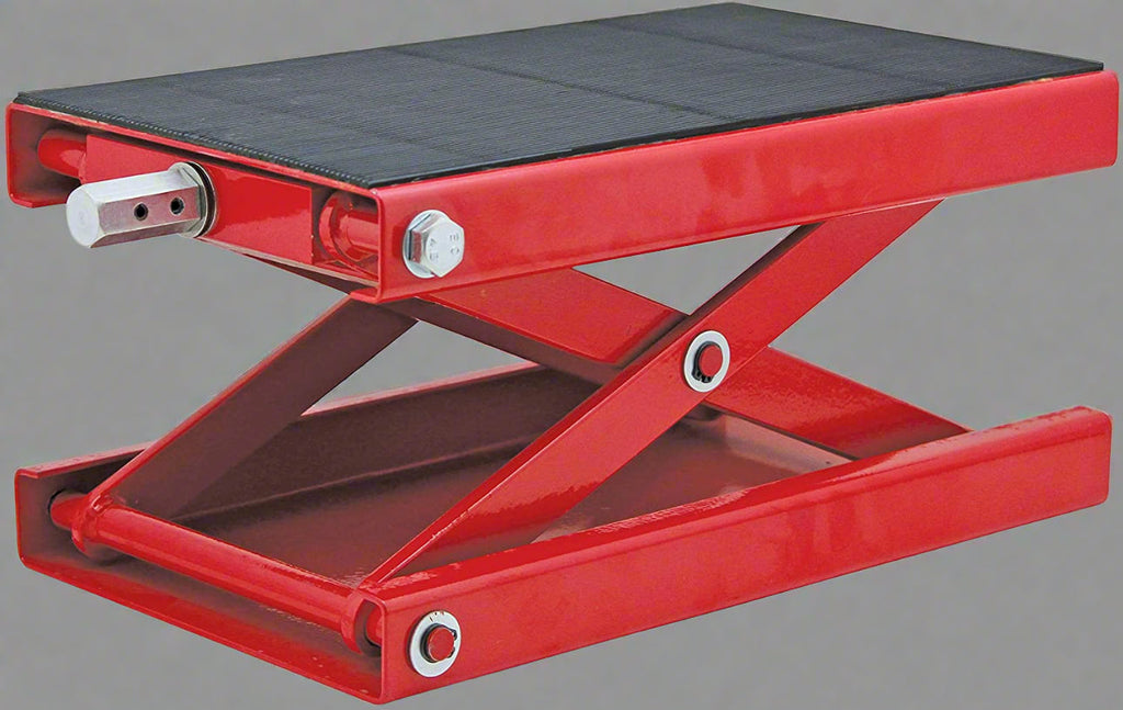 Cric élévateur à ciseaux pour VTT et motos de 1100 lb – Construction robuste en acier | Modèle 330910