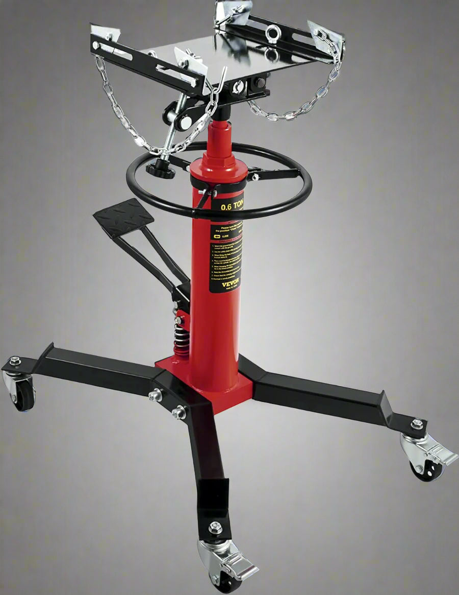 Cric de transmission télescopique à 2 étages de 600 kg avec levage hydraulique | Conception robuste et réglable | Réf. : TJ02061