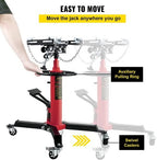 Cric de transmission télescopique à 2 étages de 600 kg avec levage hydraulique | Conception robuste et réglable | Réf. : TJ02061