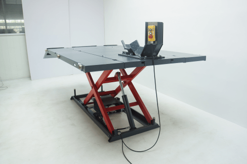 Plateforme élévatrice à ciseaux électrique pour VTT/quads tout-terrain (1500 lb) – Plateforme hydraulique à carrosserie large | MCL4157