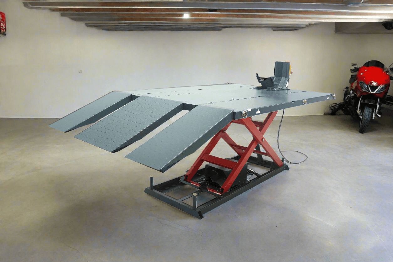 Plateforme élévatrice à ciseaux électrique pour VTT/quads tout-terrain (1500 lb) – Plateforme hydraulique à carrosserie large | MCL4157