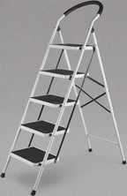 Escabeau pliant – Modèle léger à 2 et 5 marches pour la maison, le garage et les chantiers