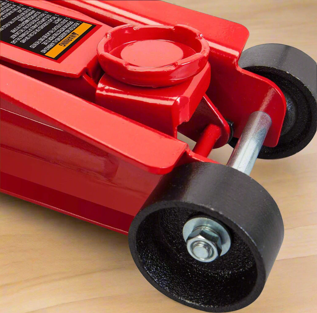 Cric hydraulique de 2 tonnes – Chariot extra-plat Big Red | Modèle TA82001