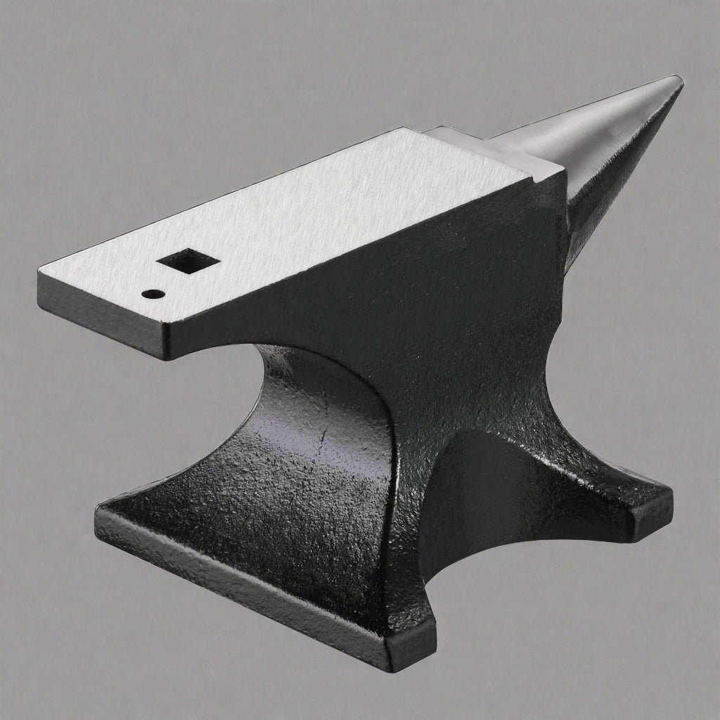 Enclume de forgeron en fonte avec corne – Disponible en 25 lb et 88 lb