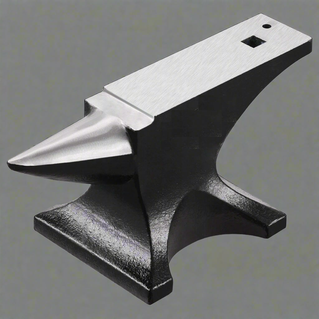 Enclume de forgeron en fonte avec corne – Disponible en 25 lb et 88 lb