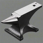 Enclume de forgeron en fonte avec corne – Disponible en 25 lb et 88 lb