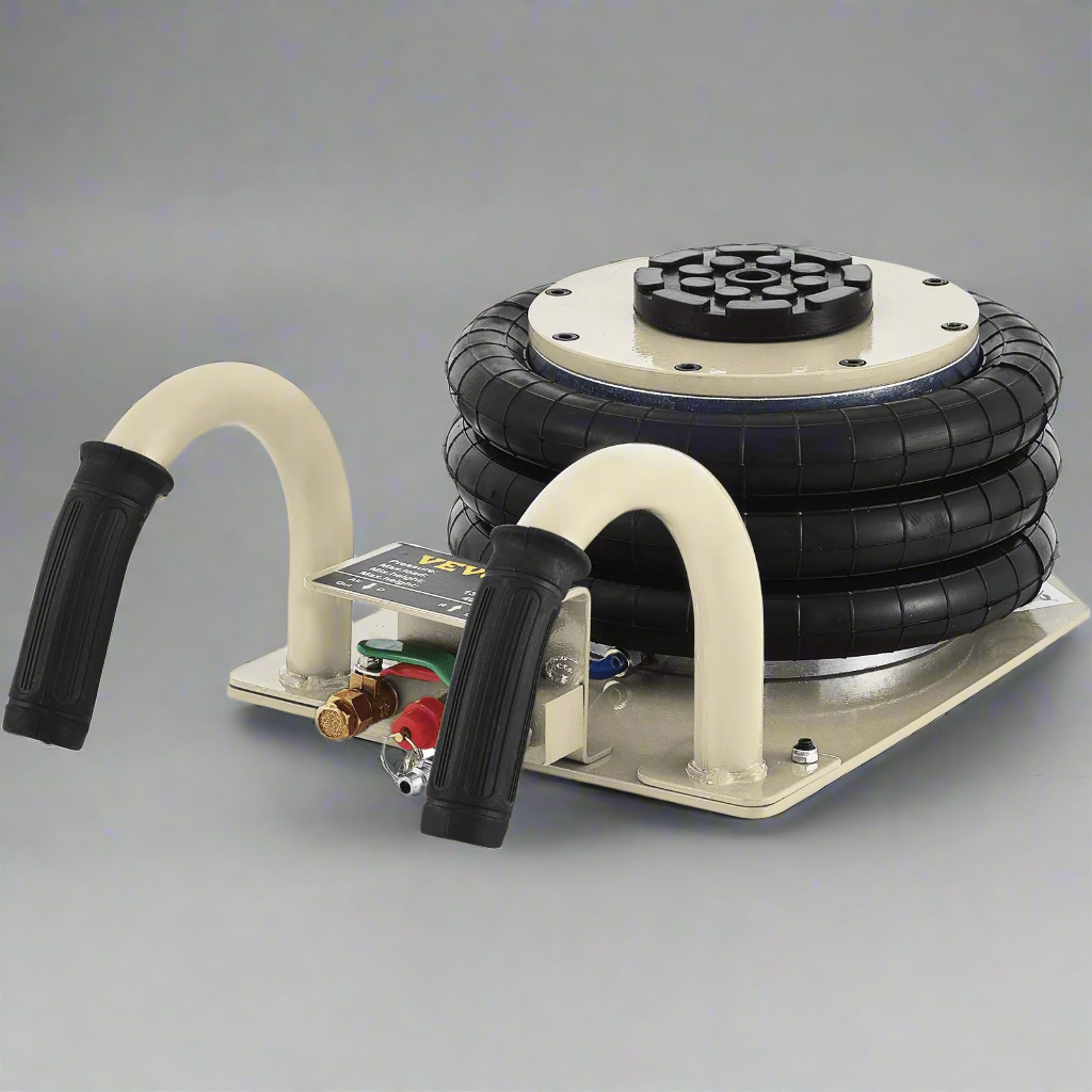 Cric pneumatique triple coussin d'air robuste de 3 tonnes – Levage rapide | Réf. : 523555