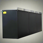 Établi à outils en acier inoxydable de 3 m – Établi robuste à 30 et 18 tiroirs, armoire de rangement, organisateur de garage