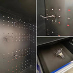 Établi de 3 m avec 30 tiroirs – Établi robuste et armoire de rangement pour garage