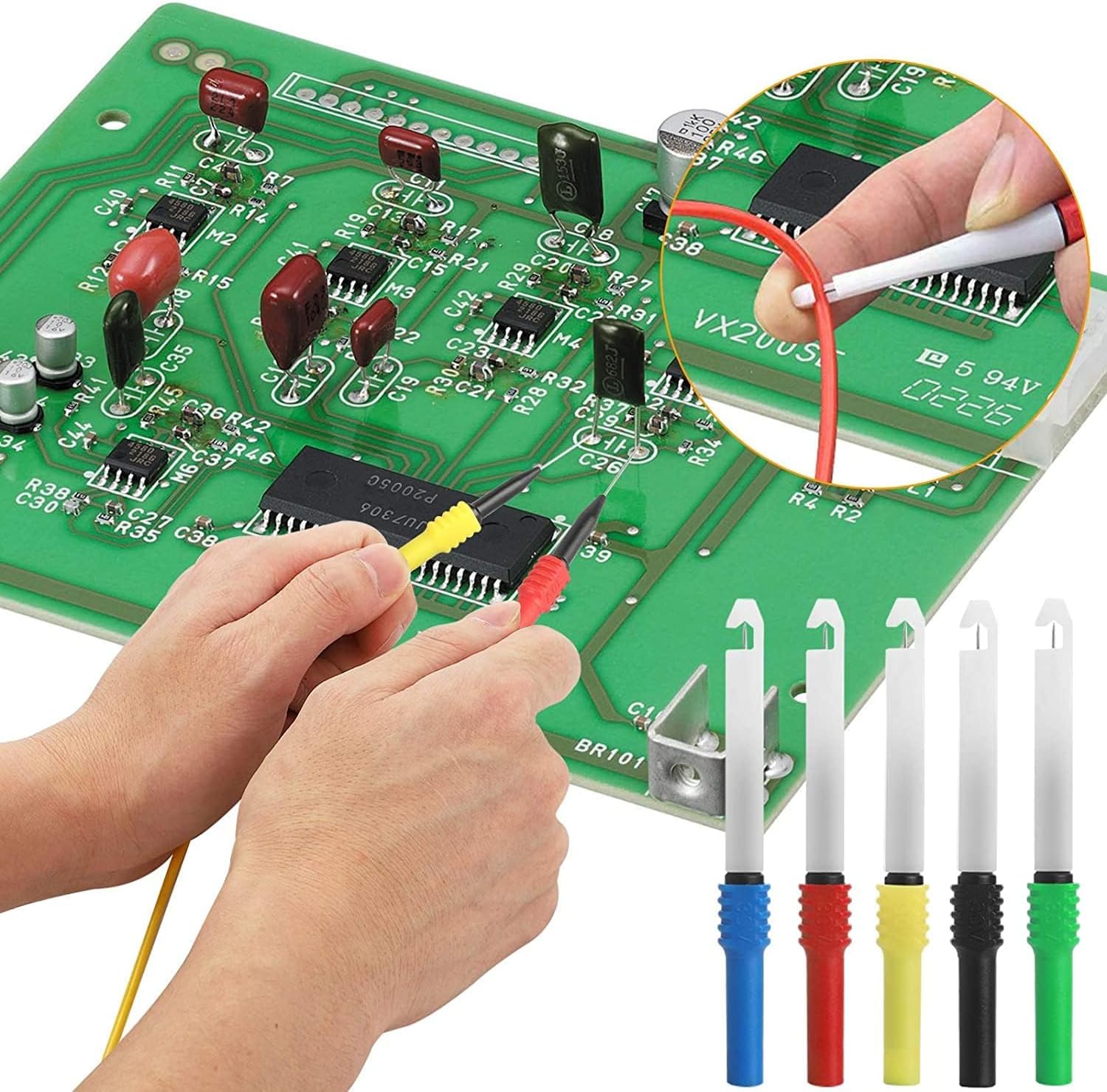 Nouveau kit de 30 cordons et sondes de test pour multimètre | Kit de câbles électriques – Modèle 30WMS