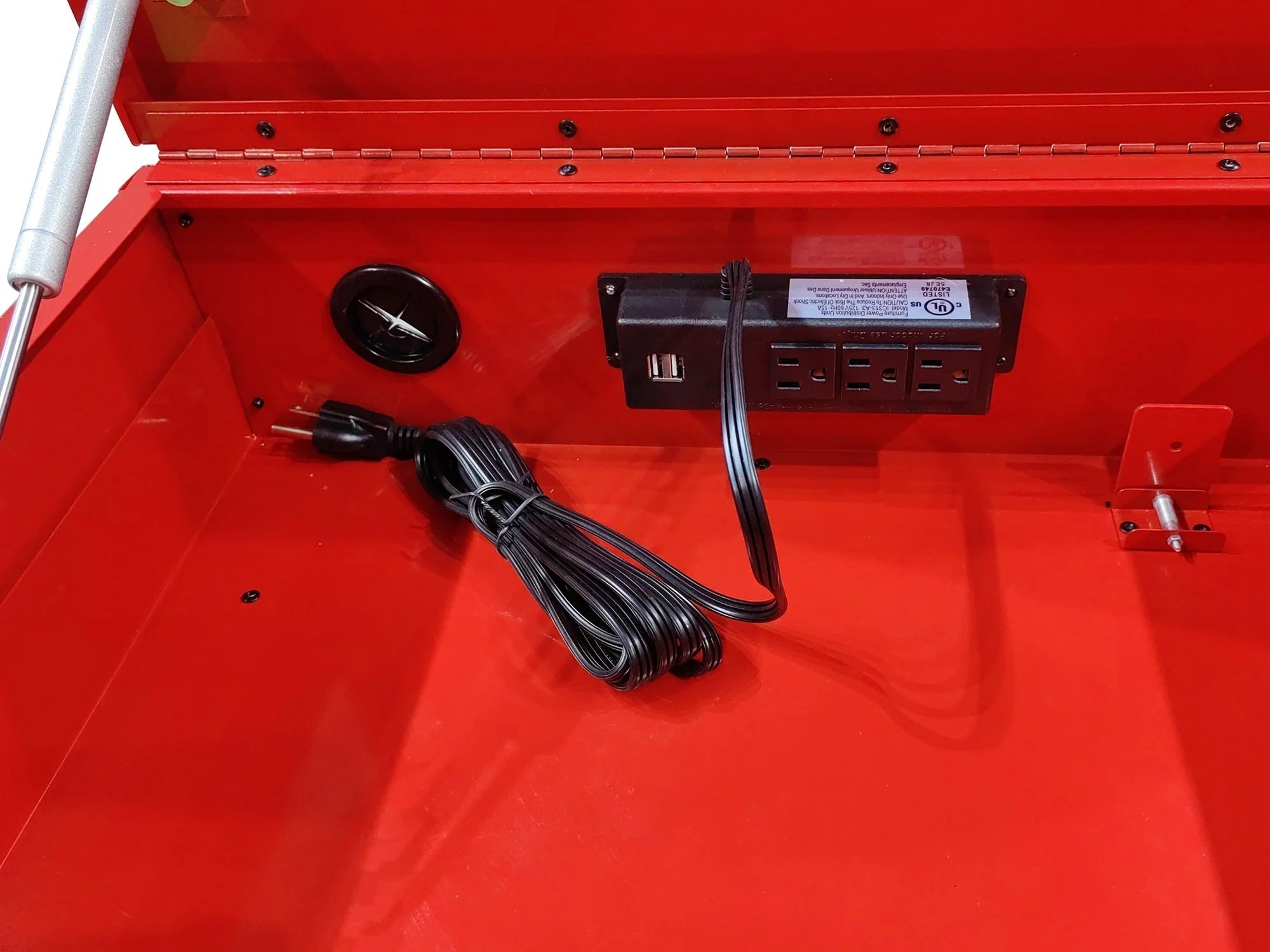 Nouveau chariot à outils roulant 34" à 6 tiroirs et chariot de service – Acier robuste, multiprise, tiroirs verrouillables