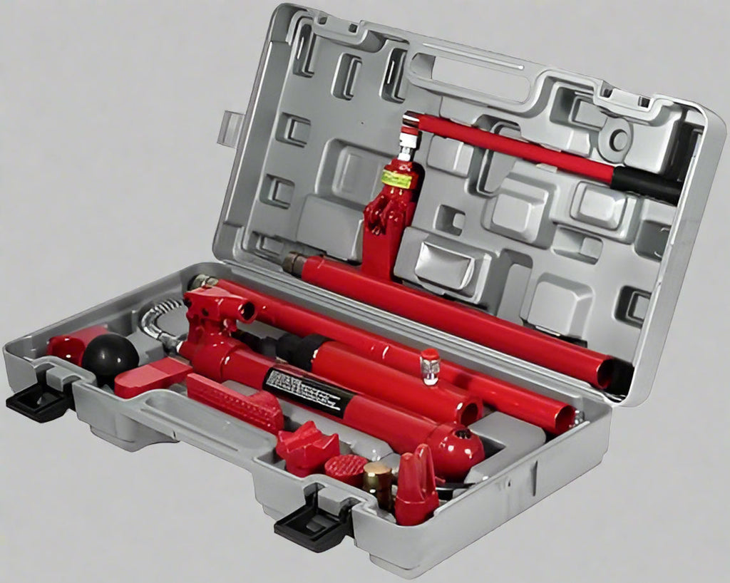 Kit de cric hydraulique Porta Power – Système de réparation de châssis en capacités de 4, 10 et 20 tonnes