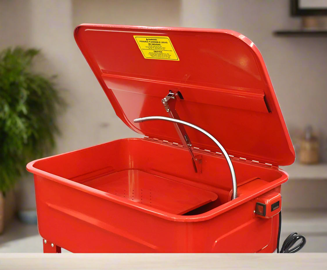 Laveuse de pièces portable de 20 et 40 gallons – Réservoir de nettoyage automobile