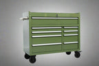 Établi roulant à 9 tiroirs de 42 pouces – Armoire de rangement robuste pour garage