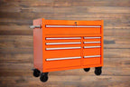 Établi roulant à 9 tiroirs de 42 pouces – Armoire de rangement robuste pour garage