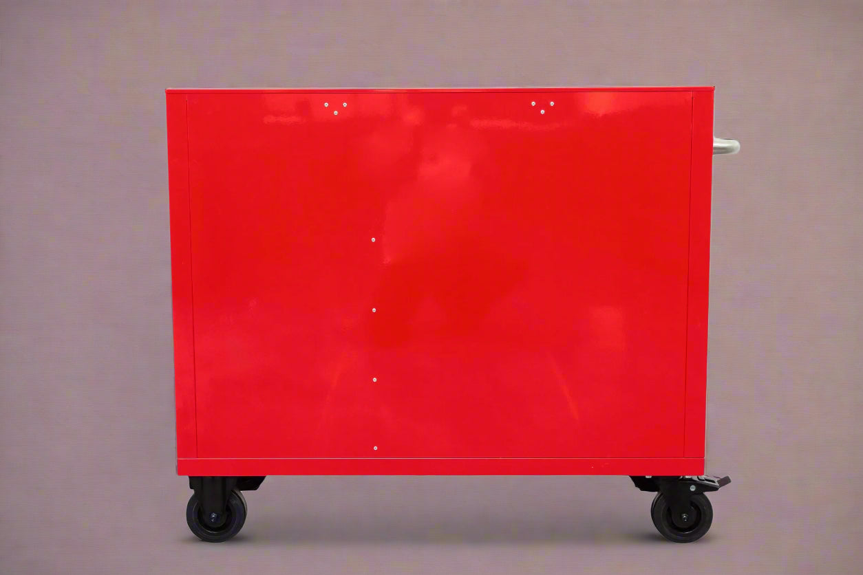 Établi roulant à 9 tiroirs de 42 pouces – Armoire de rangement robuste pour garage