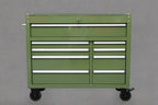 Établi roulant à 9 tiroirs de 42 pouces – Armoire de rangement robuste pour garage