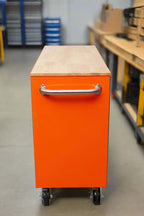 Établi roulant 46 pouces – Armoire de rangement mobile robuste à 9 tiroirs