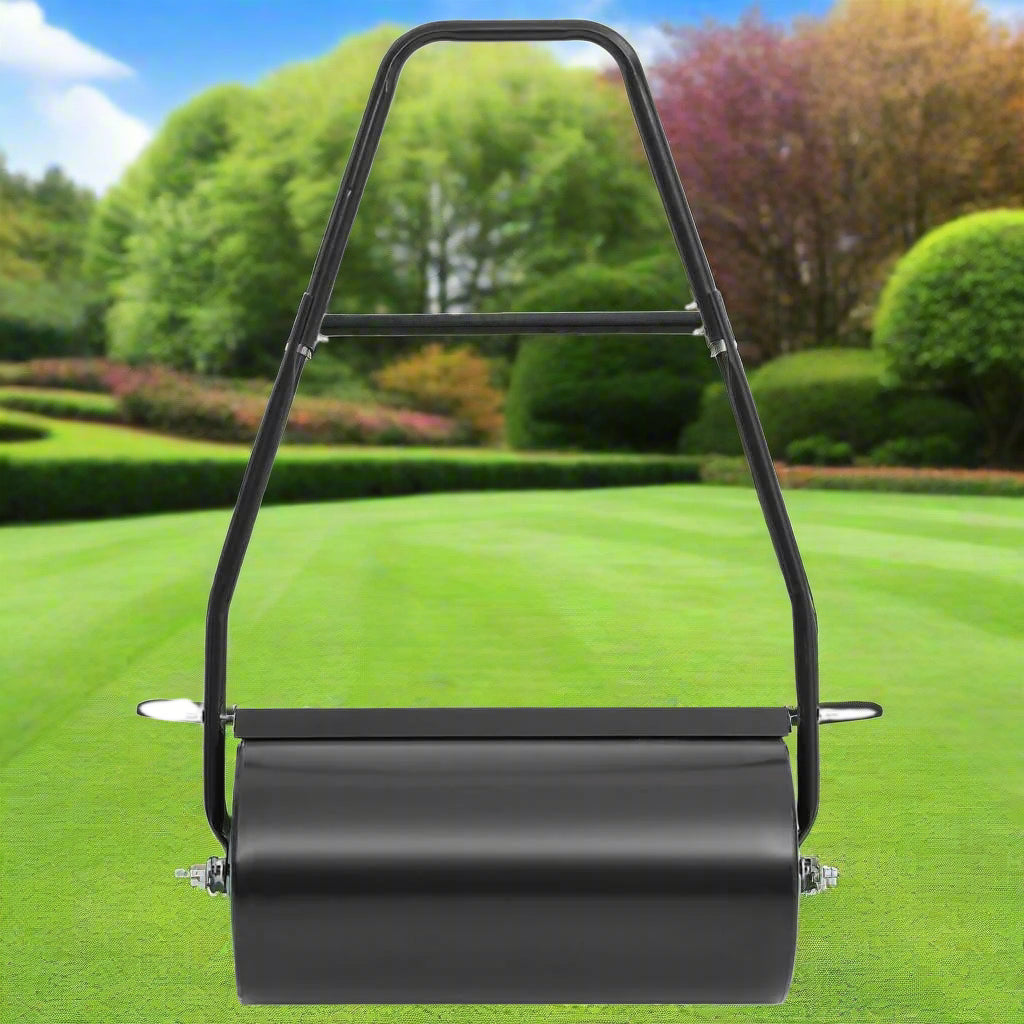 Rouleau à gazon manuel 48 L – Outil robuste pour l'entretien du jardin et de la cour | Réf. : S1291