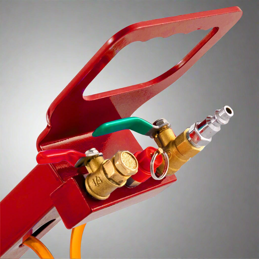 Cric pneumatique triple sac 5 tonnes pour voitures et camions – Levage pneumatique robuste | Réf. : 924254