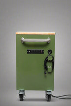 Établi roulant de 1,83 m (6 pi) avec 15 tiroirs, prises de courant et ports USB – Armoire de rangement robuste en acier