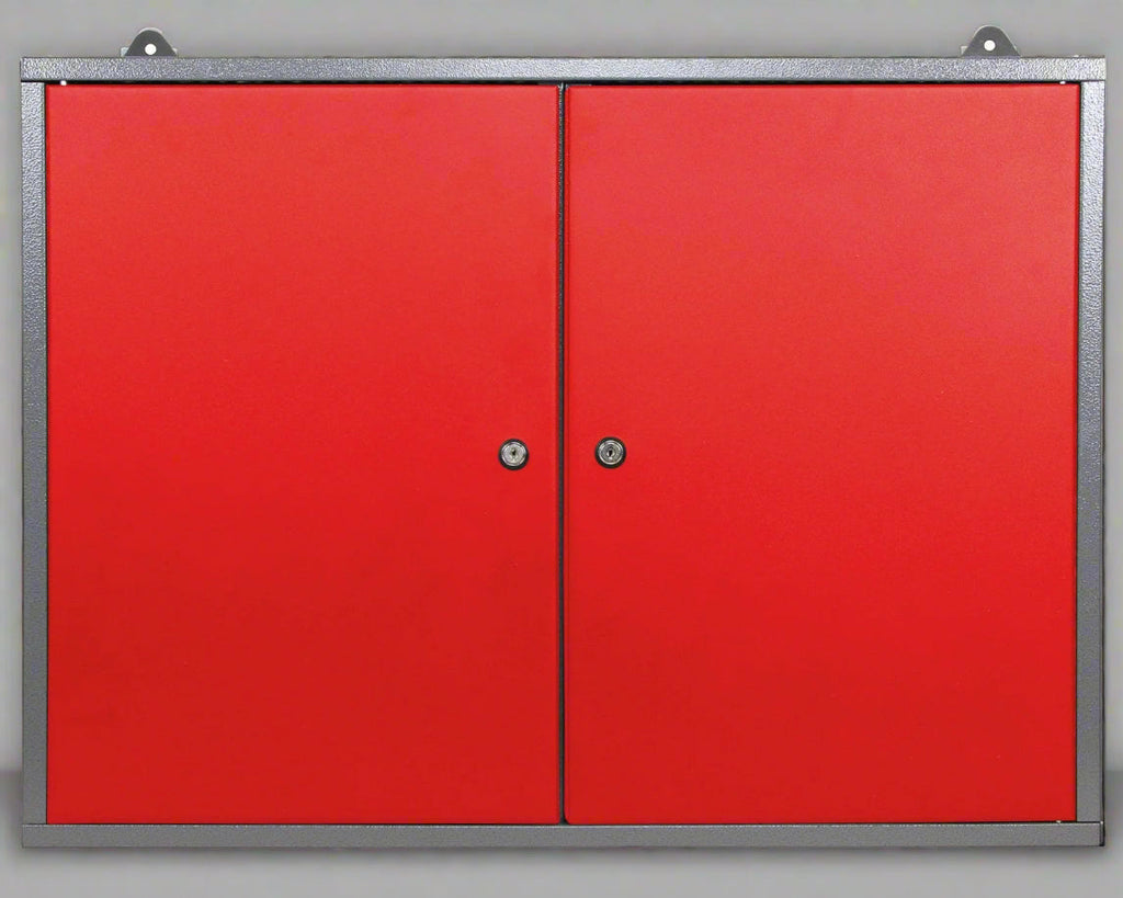 Établi métallique 63 avec armoires et panneau perforé | Rangement pour garage