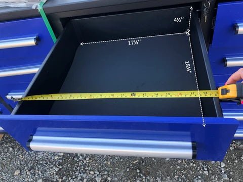 Établi à outils robuste en acier de 2,13 m (7 pi) – Établi avec tiroirs pour garage et atelier