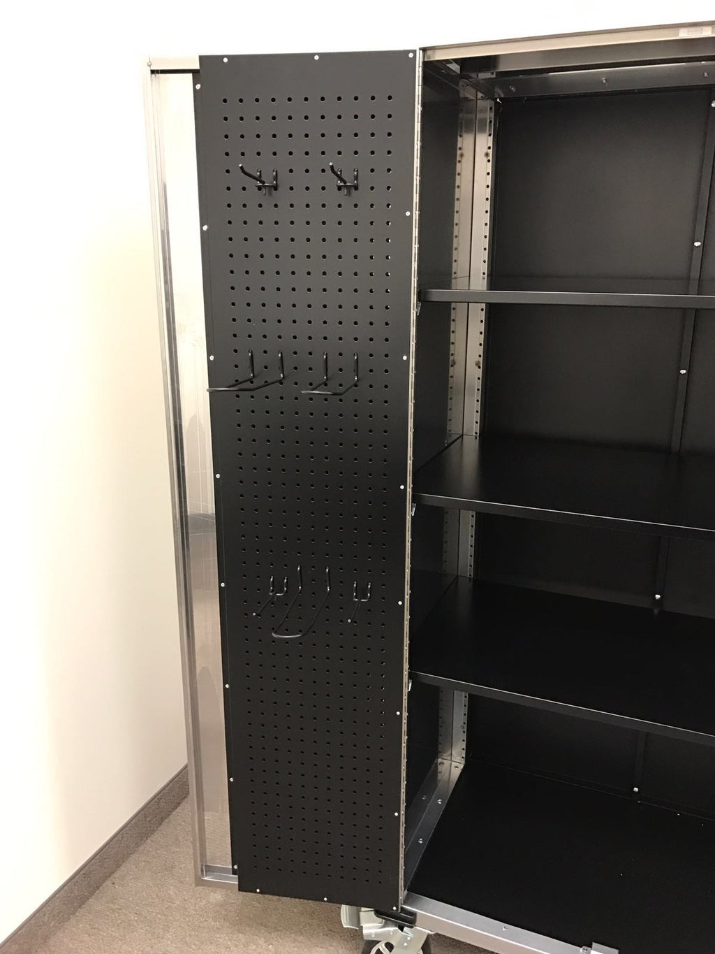 Armoire roulante en acier inoxydable 72 – Rangement verrouillable robuste | 72SSC