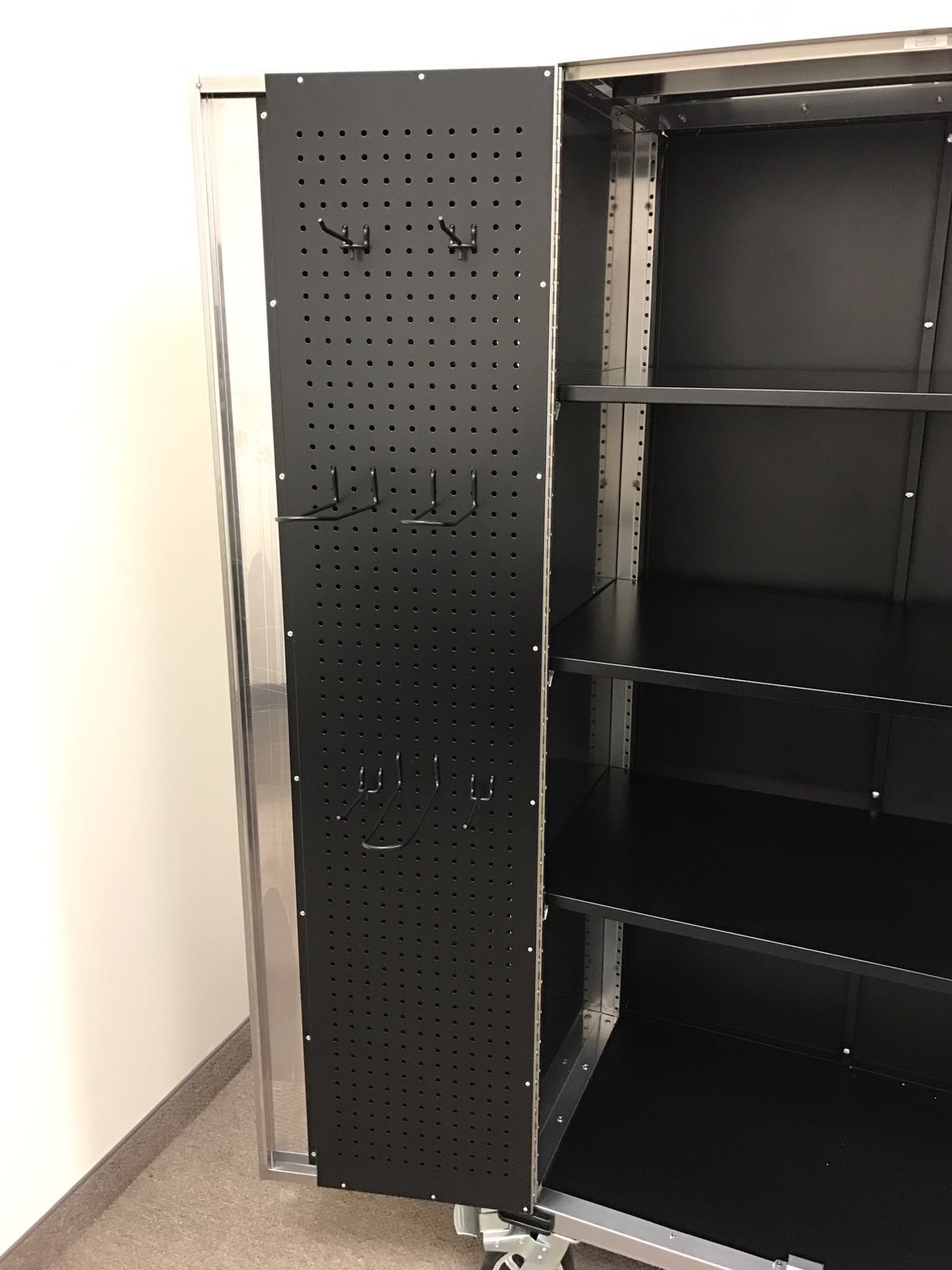 Armoire roulante en acier inoxydable 72 – Rangement verrouillable robuste | 72SSC