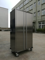 Armoire roulante en acier inoxydable 72 – Rangement verrouillable robuste | 72SSC