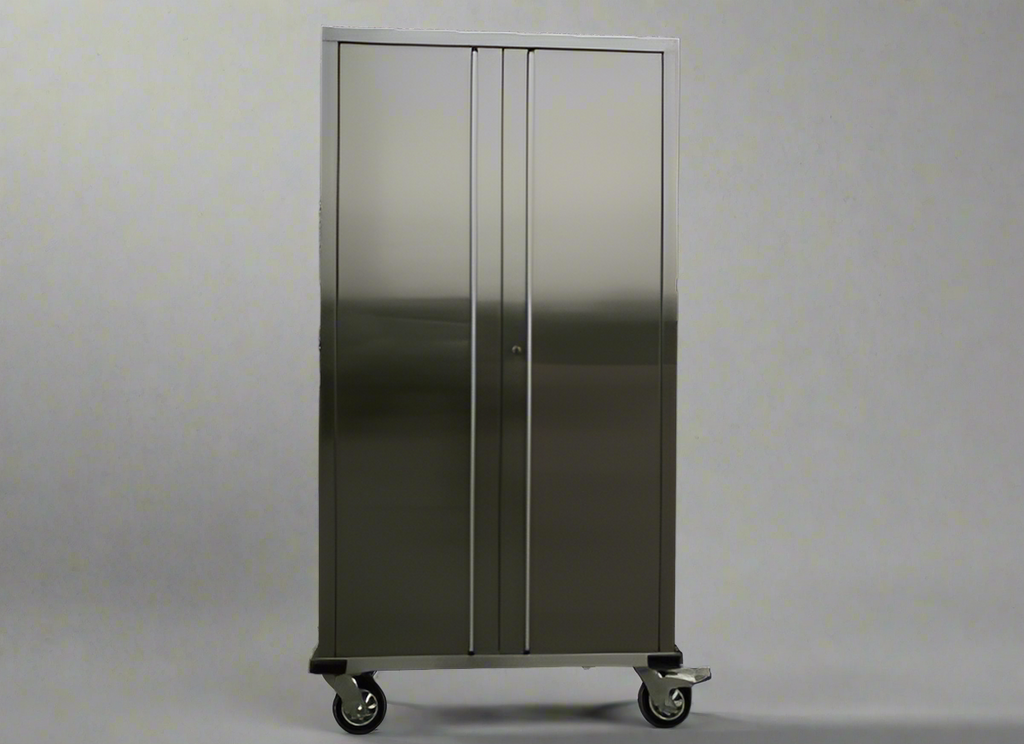 Armoire roulante en acier inoxydable 72 – Rangement verrouillable robuste | 72SSC