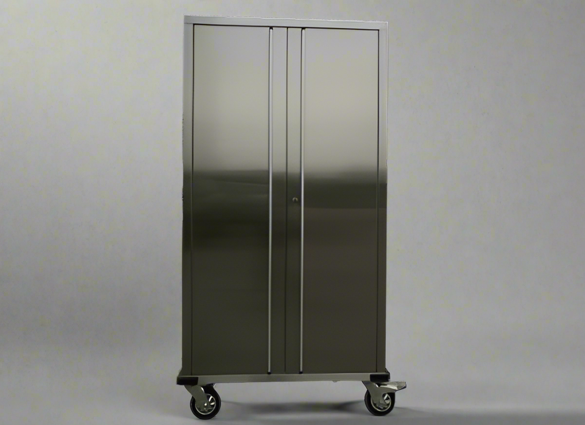 Armoire roulante en acier inoxydable 72 – Rangement verrouillable robuste | 72SSC