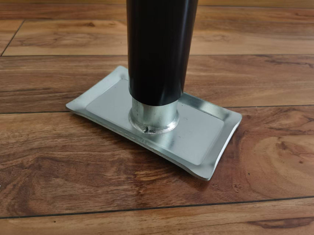 Cric de remorque à cadre en A – à manivelle supérieure avec plaque de base amovible, options 2000 lb et 5000 lb