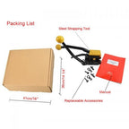 Outil manuel de cerclage et de cerclage en acier – Tendeur et scelleur robuste | Modèle A333 