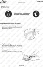 Outil manuel de cerclage et de cerclage en acier – Tendeur et scelleur robuste | Modèle A333 