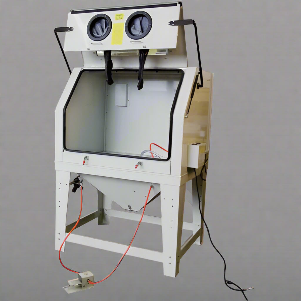 Cabine de sablage abrasif – Capacité de 990 L avec dépoussiéreur intégré | Réf. : W3015